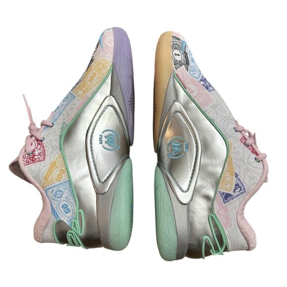 Nike Monopoly Lebron XXII 22 EP QS Money Currency Shoes FZ1097-100 Size 18 - Picture 4 of 9